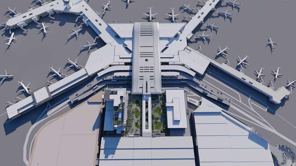 Hilton Bna Nashville Airport Terminal Luaran gambar